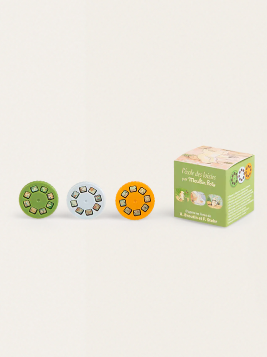 Fairy tale set for Moulin Roty projectors, 3 pcs.