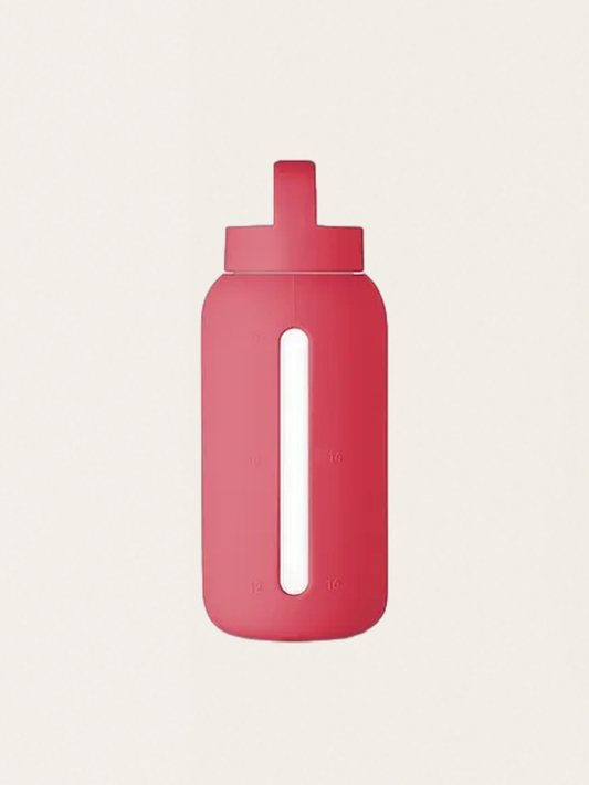 Glass Hydration Monitoring Bottle 720 ml