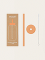 Set of straw, brush and cap for Muuki bottle 720 ml