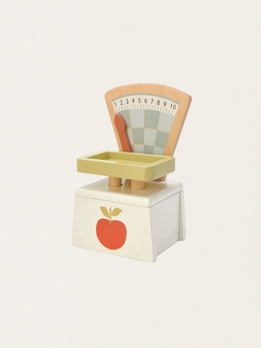 Retro wooden scale