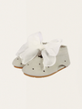 Phines Light Grey Nubuck Leather Boots