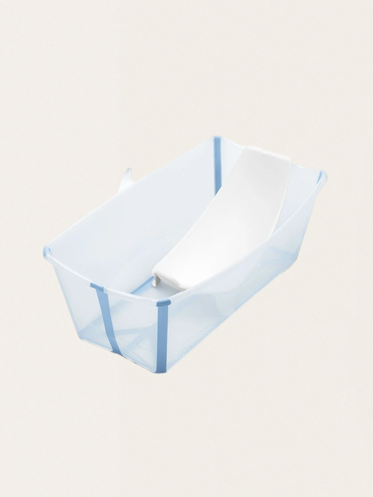 Faltbare Babybadewanne mit Flexi Bath Bundle-Einsatz