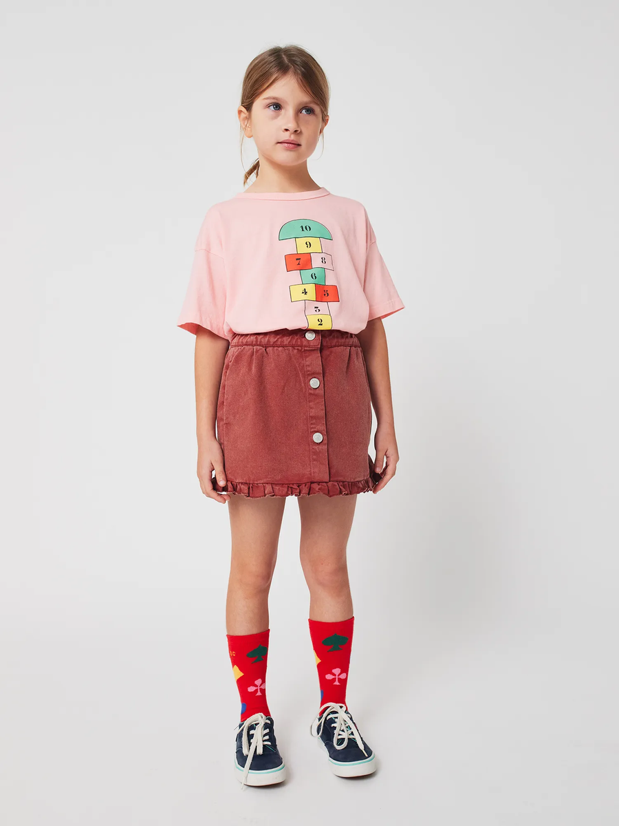Spódnica z falbanką Kids Tic Tac Toe