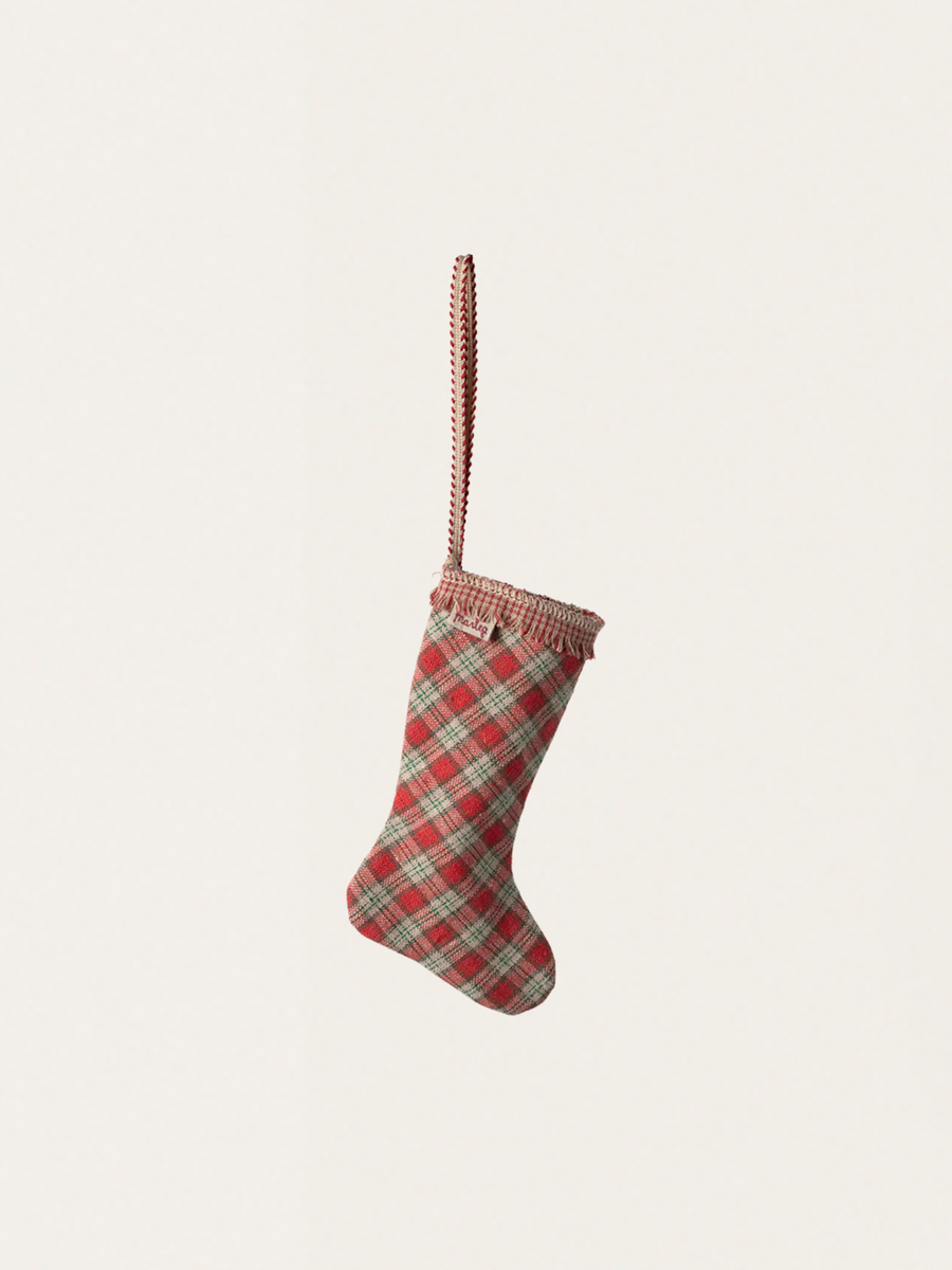 Christmas tree decoration - stocking ornament