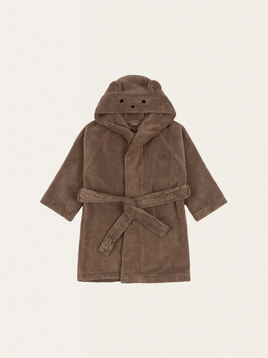 Szlafrok Terry Bathrobe Animal Desert Taupe