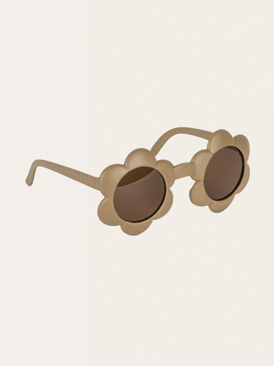 Sonnenbrille mit Blumenmuster