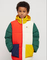 Warme Jacke mit abnehmbaren Ärmeln für Kinder