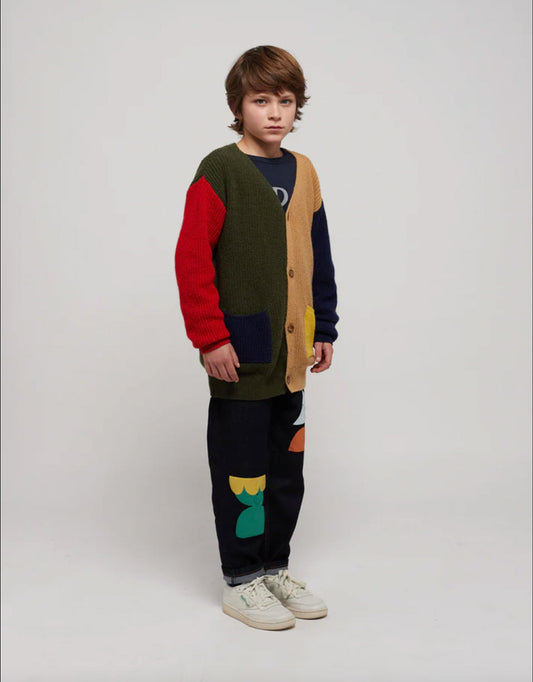 Kardigan Kids Color Block