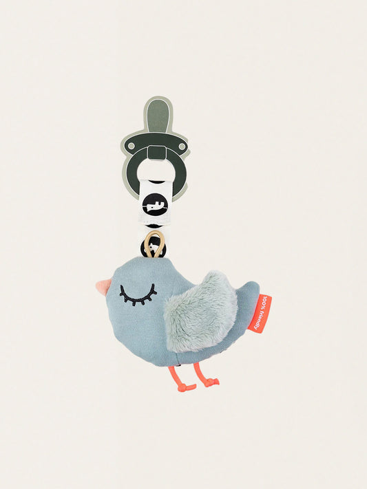 Contrast Birdee Pacifier Holder
