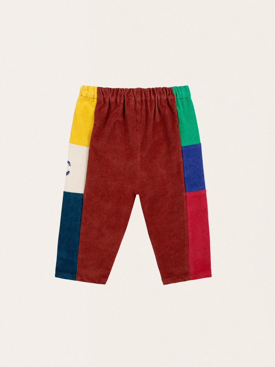 Baby Colorblock Corduroy Pants