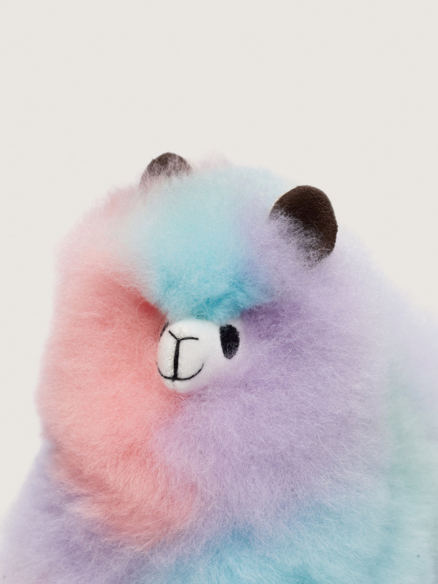 Flauschiges Alpaka