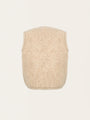 Wełniana kamizelka Beige