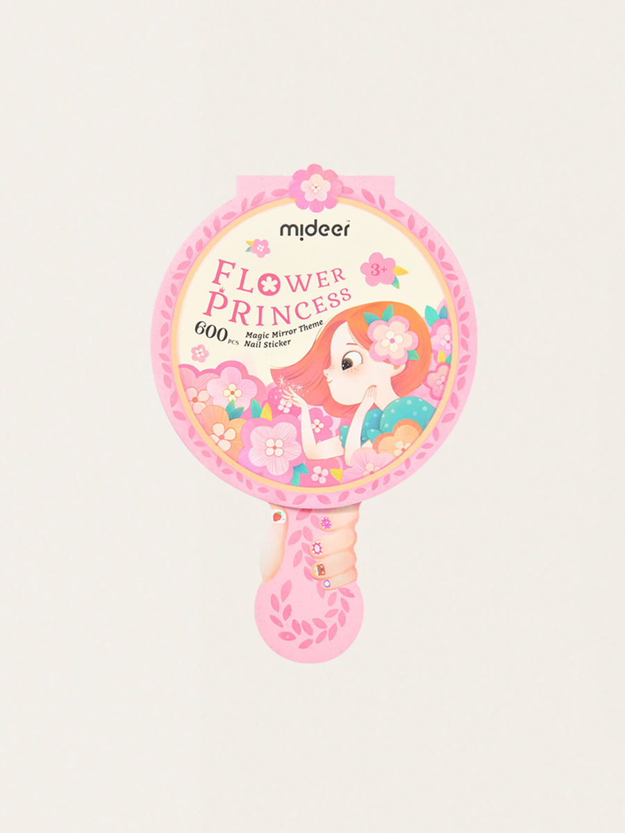 Nail Stickers with Mirror – Flower Princess
