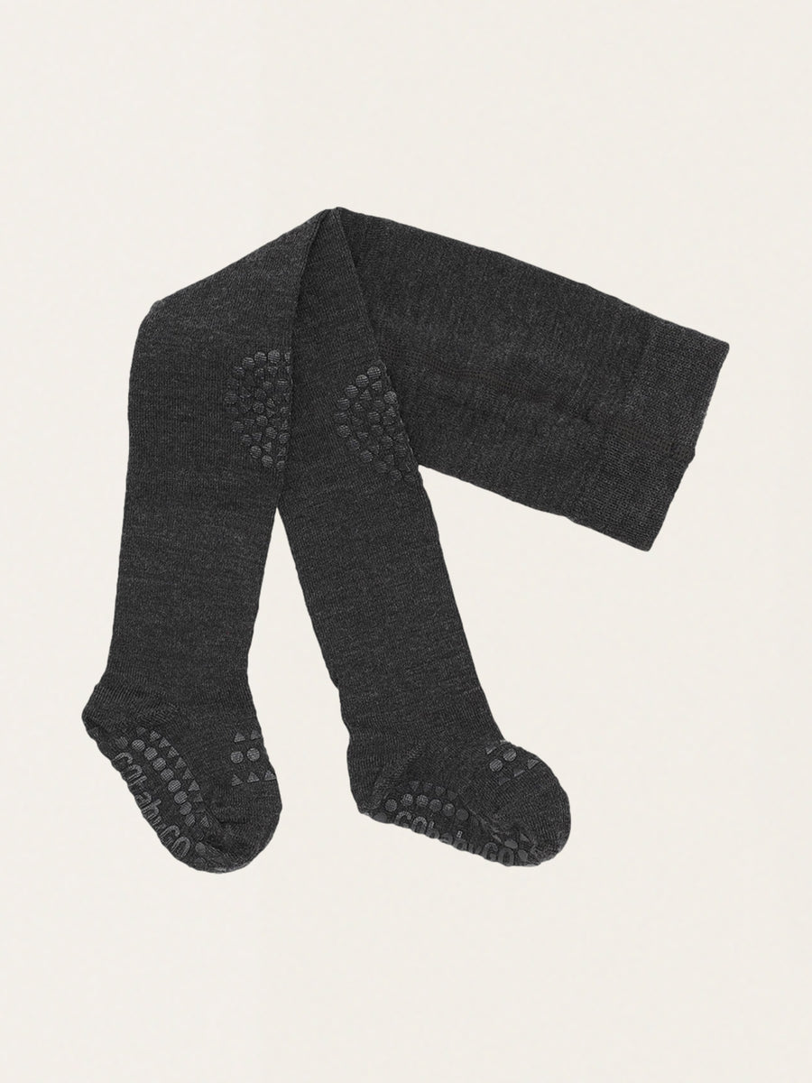 Wool tights for learning to crawl and walk