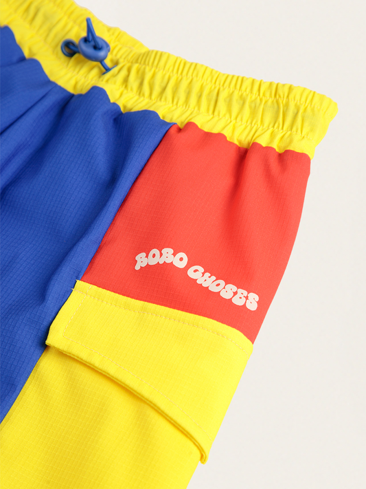 Kids Color Block Swim Shorts