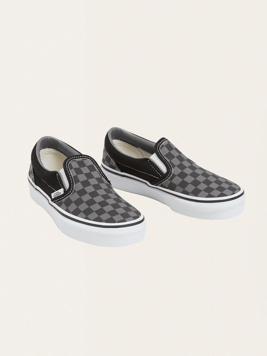 Slip-On Checkboarder Black