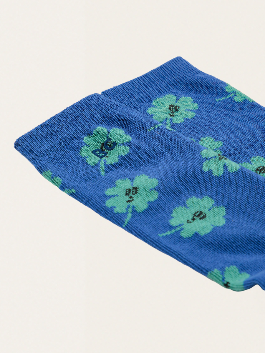 Kids Lucky Clover all over long socks