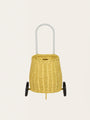 Rattan Luggy Wheeled Basket