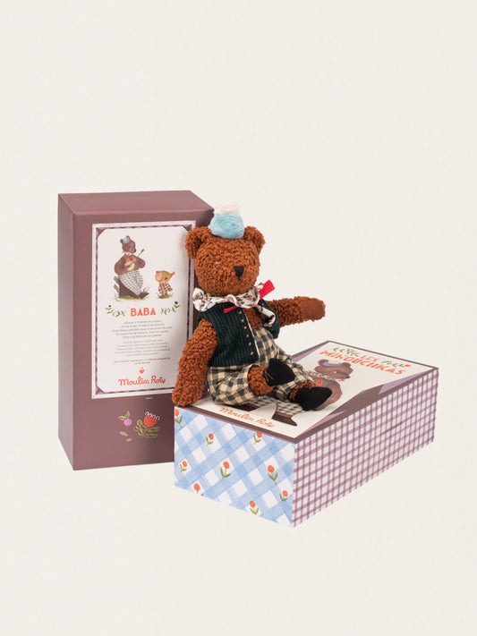 Baba Teddy Bear in a decorative box