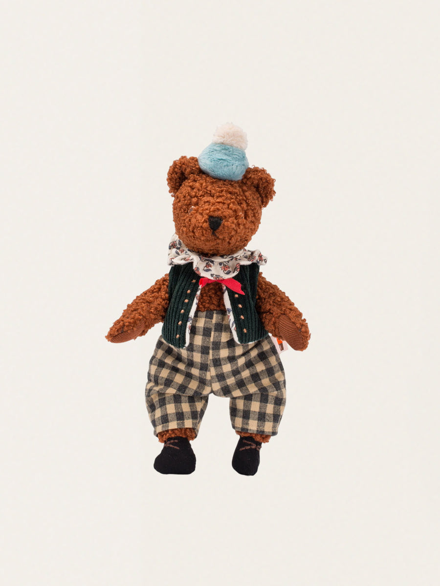 Baba Teddybär in einer dekorativen Schachtel