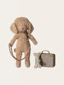 Maileg dog accessories in a metal case
