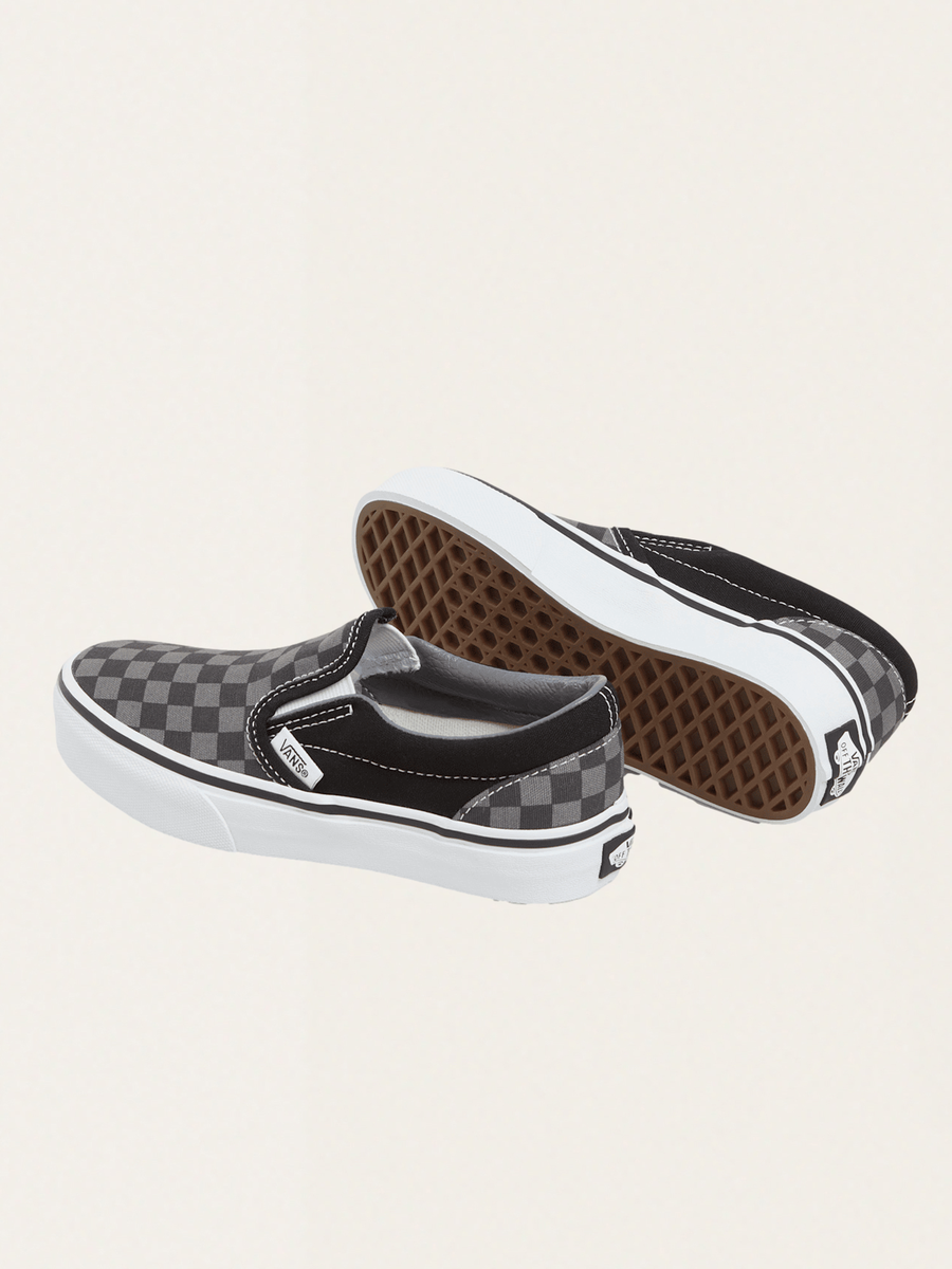 Slip-On Checkboarder Black
