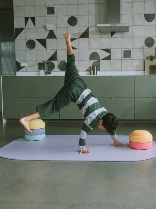 Stapelstein® Matte, hellviolett, Spiel-, Yoga- und Gymnastikmatte