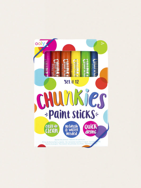 Chunkies Farbstifte, 12 Stück.
