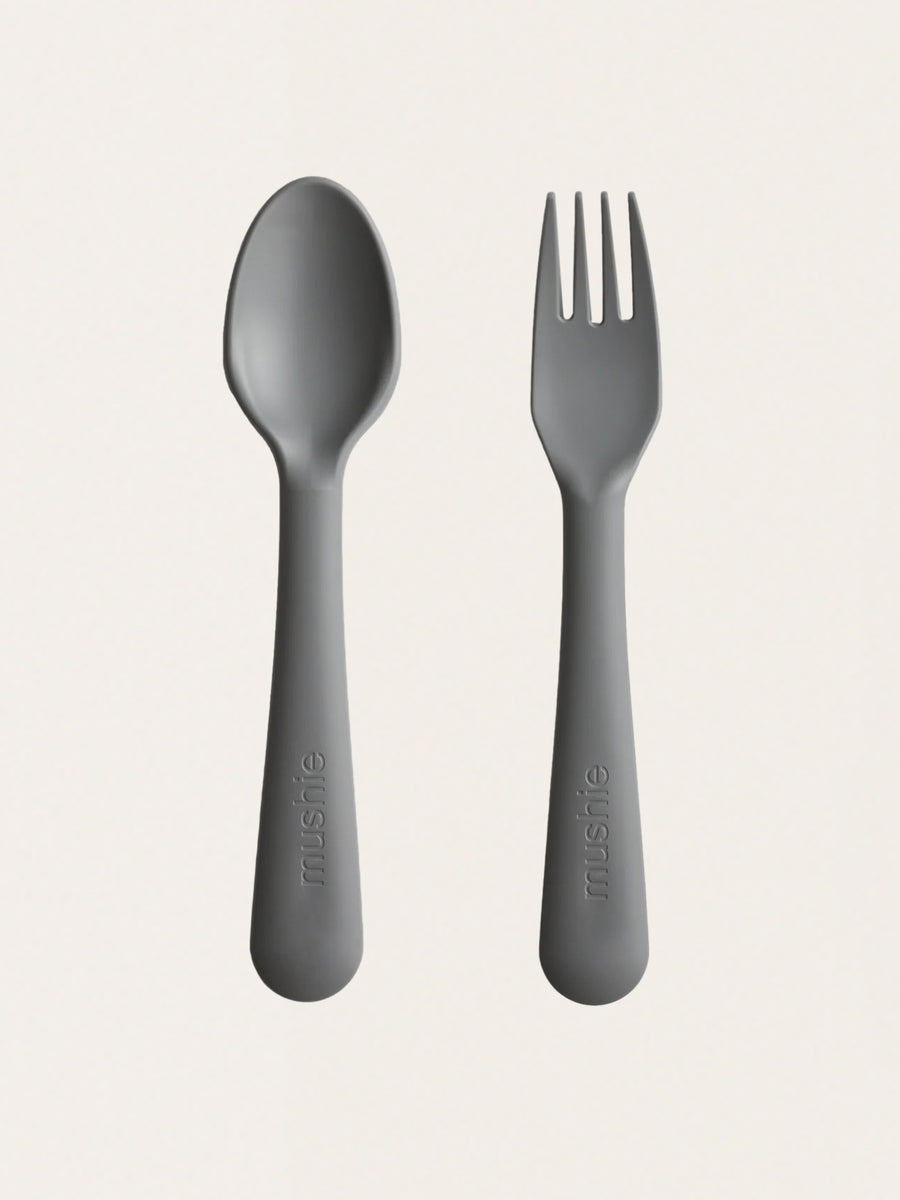 A set of first cutlery for learning to eat