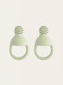 A teether for serving snacks