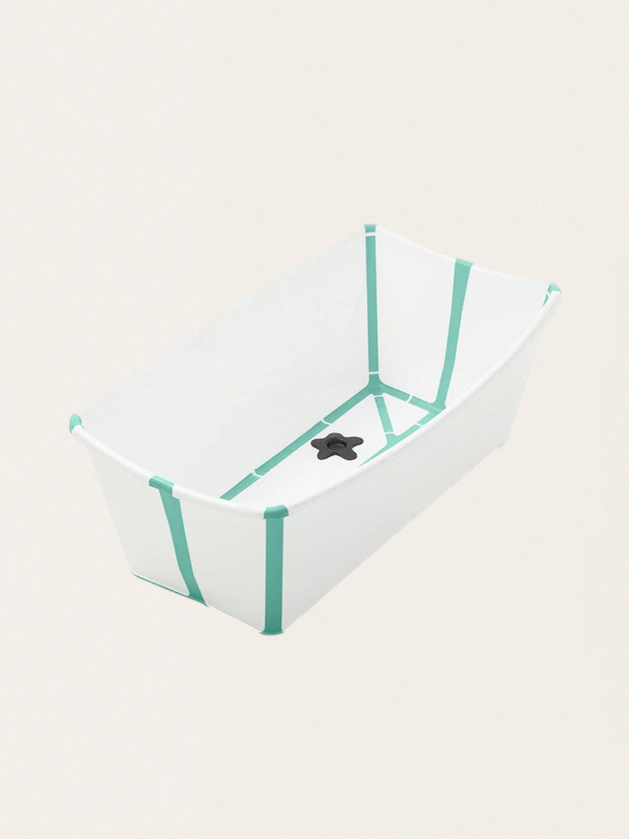 Foldable baby bathtub with Flexi Bath Bundle insert