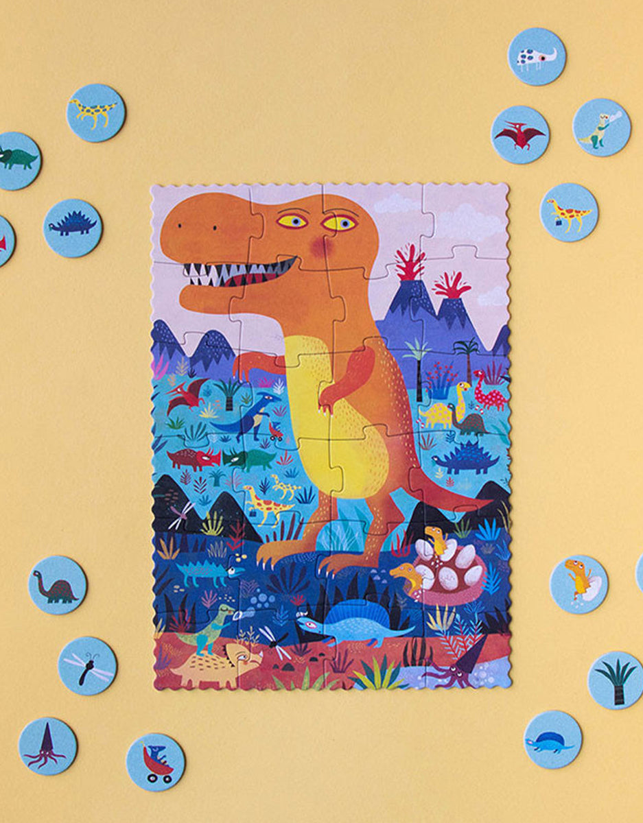Puzzle kieszonkowe Mój Mały Dino