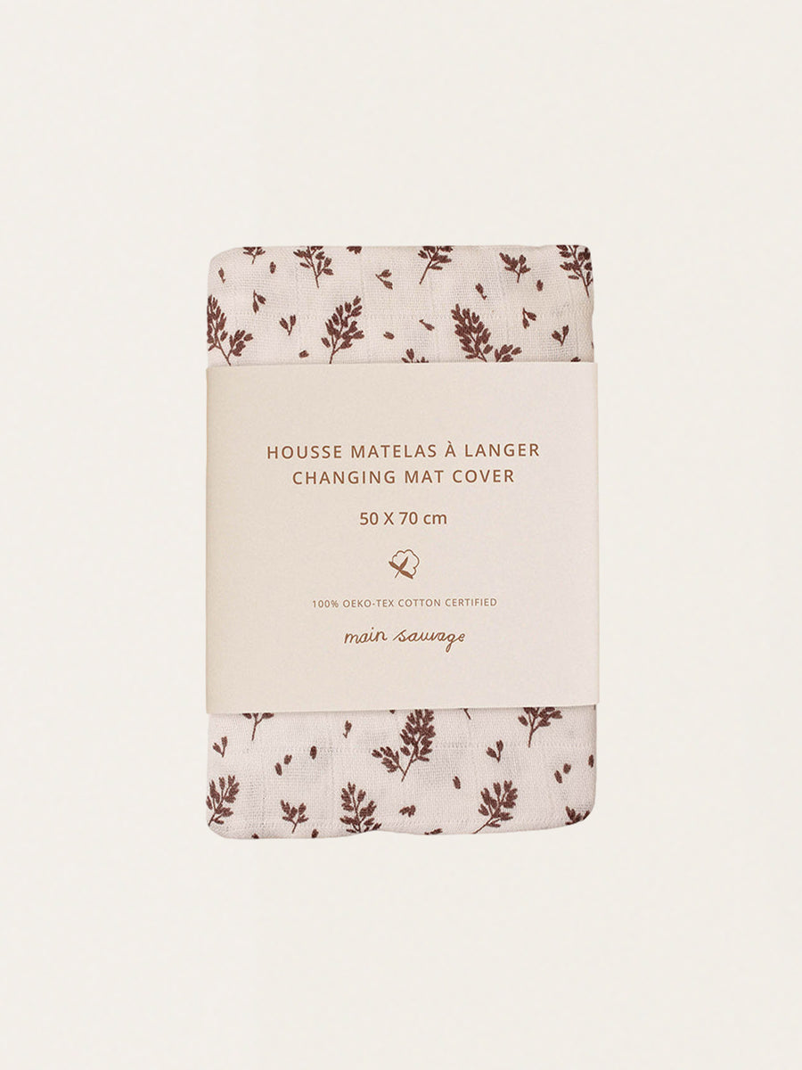 Muslin changing table cover 50 x 70 cm