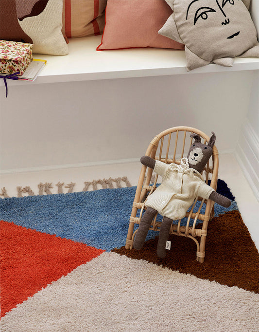 Rattan Kuku Puppenstuhl
