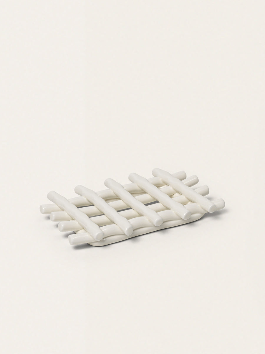 Ceramic soap dish