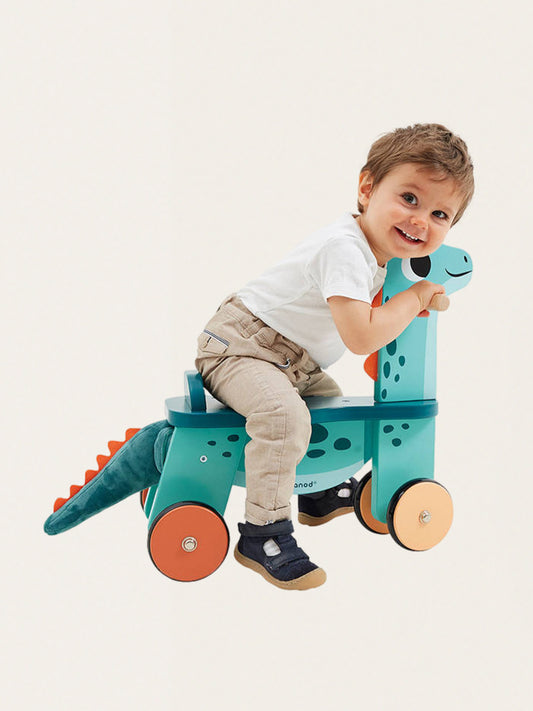 Drewniany jeździk Dinozaur