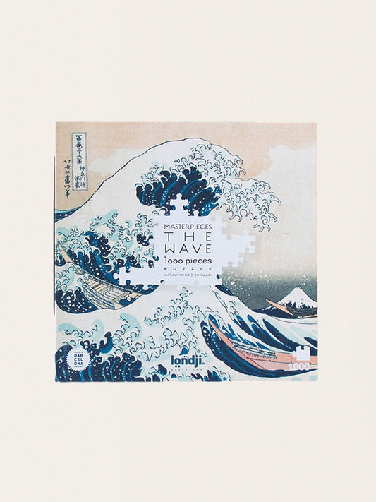 Puzzle Die Welle Hokusai 1000 Teile.