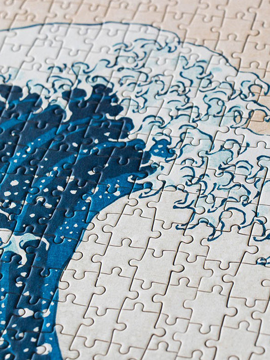Puzzle Die Welle Hokusai 1000 Teile.