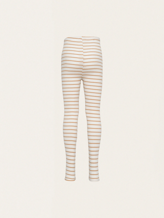 Seidenleggings mit Honigstreifen