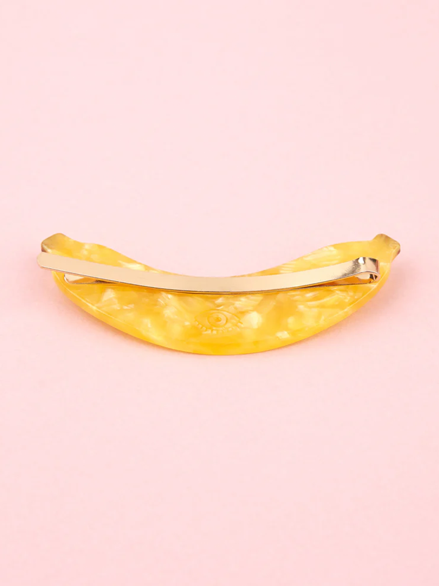 Banana hair clip