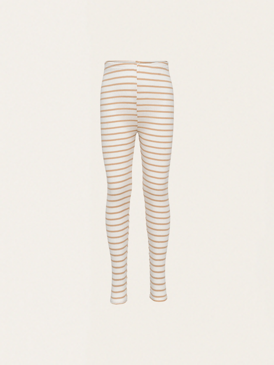 Seidenleggings mit Honigstreifen