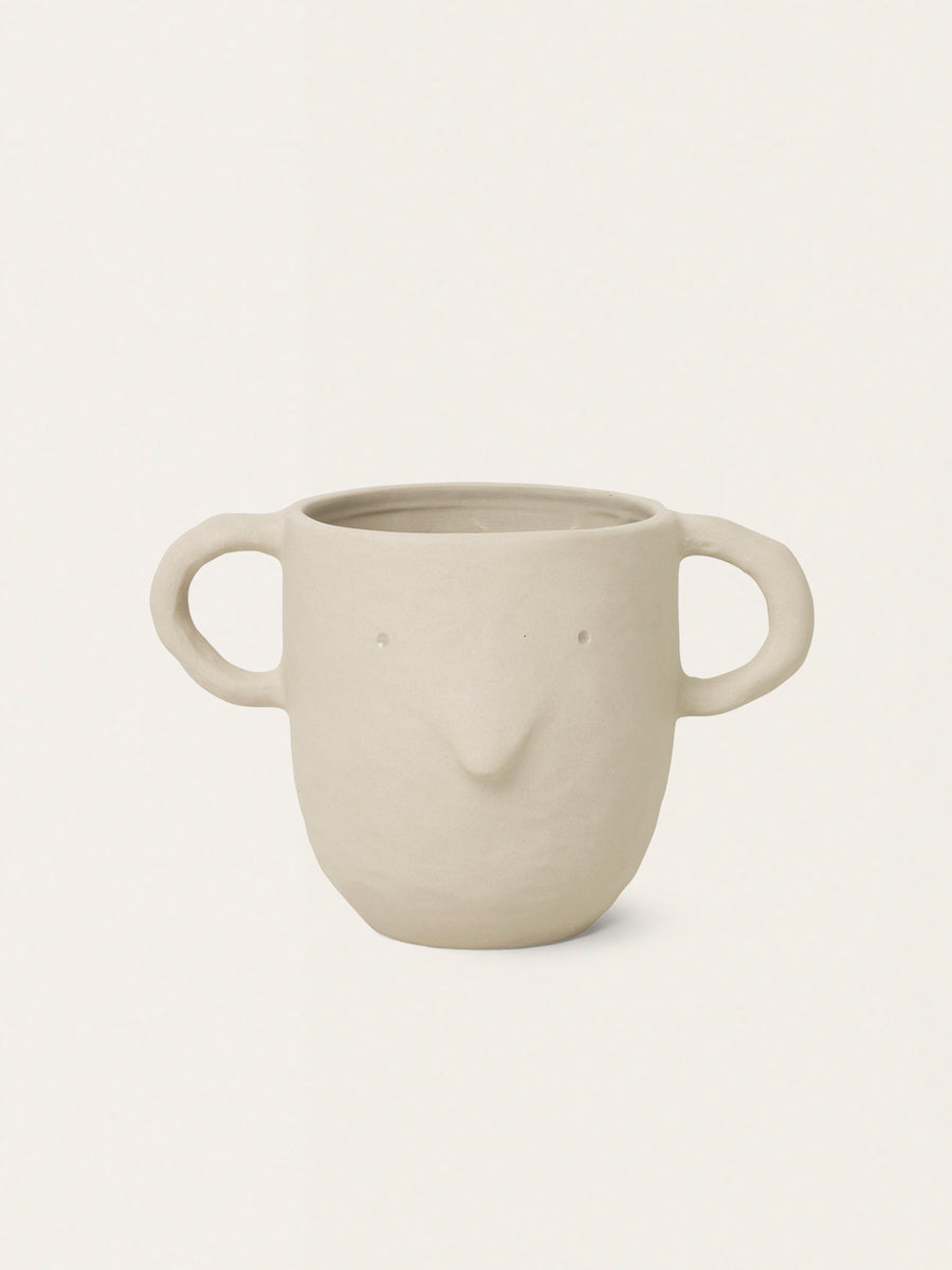 Duża kamionkowa doniczka Mus Plant Pot