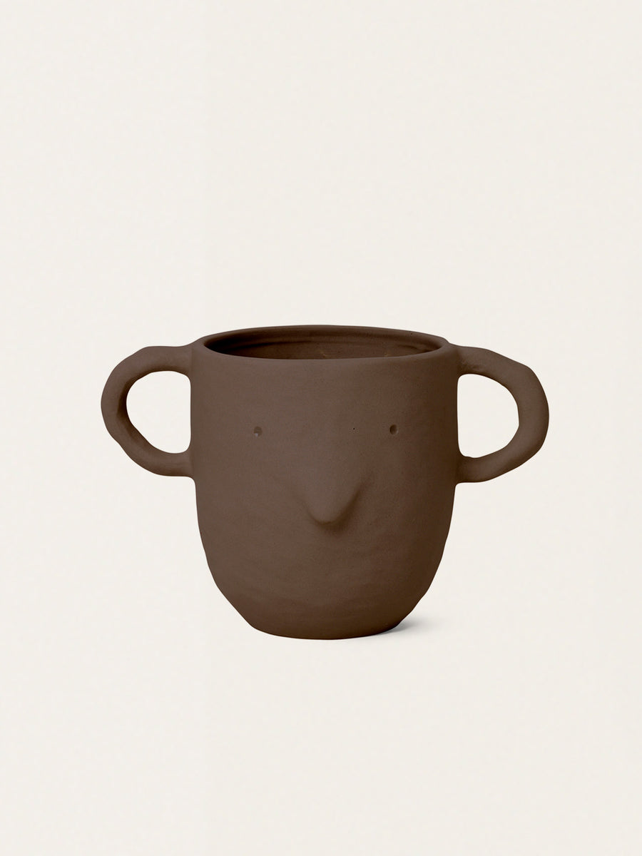 Duża kamionkowa doniczka Mus Plant Pot