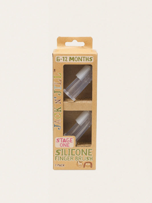 Set aus zwei Silikon-Fingerpinseln