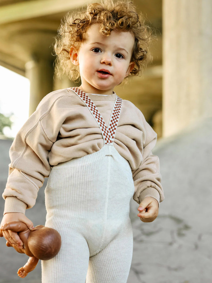 Leggings im Retro-Stil mit Trägern