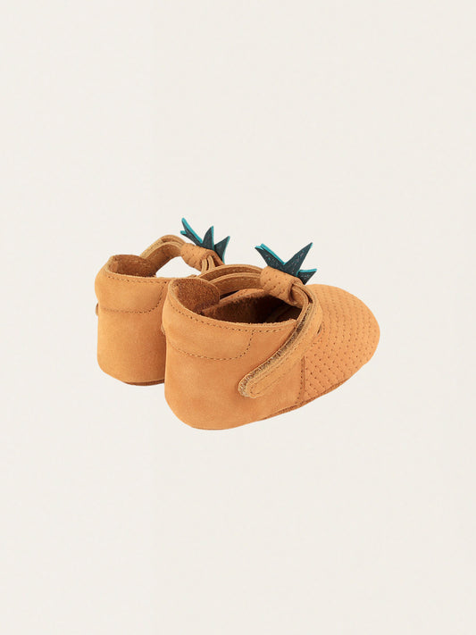 Nanoe leather shoes