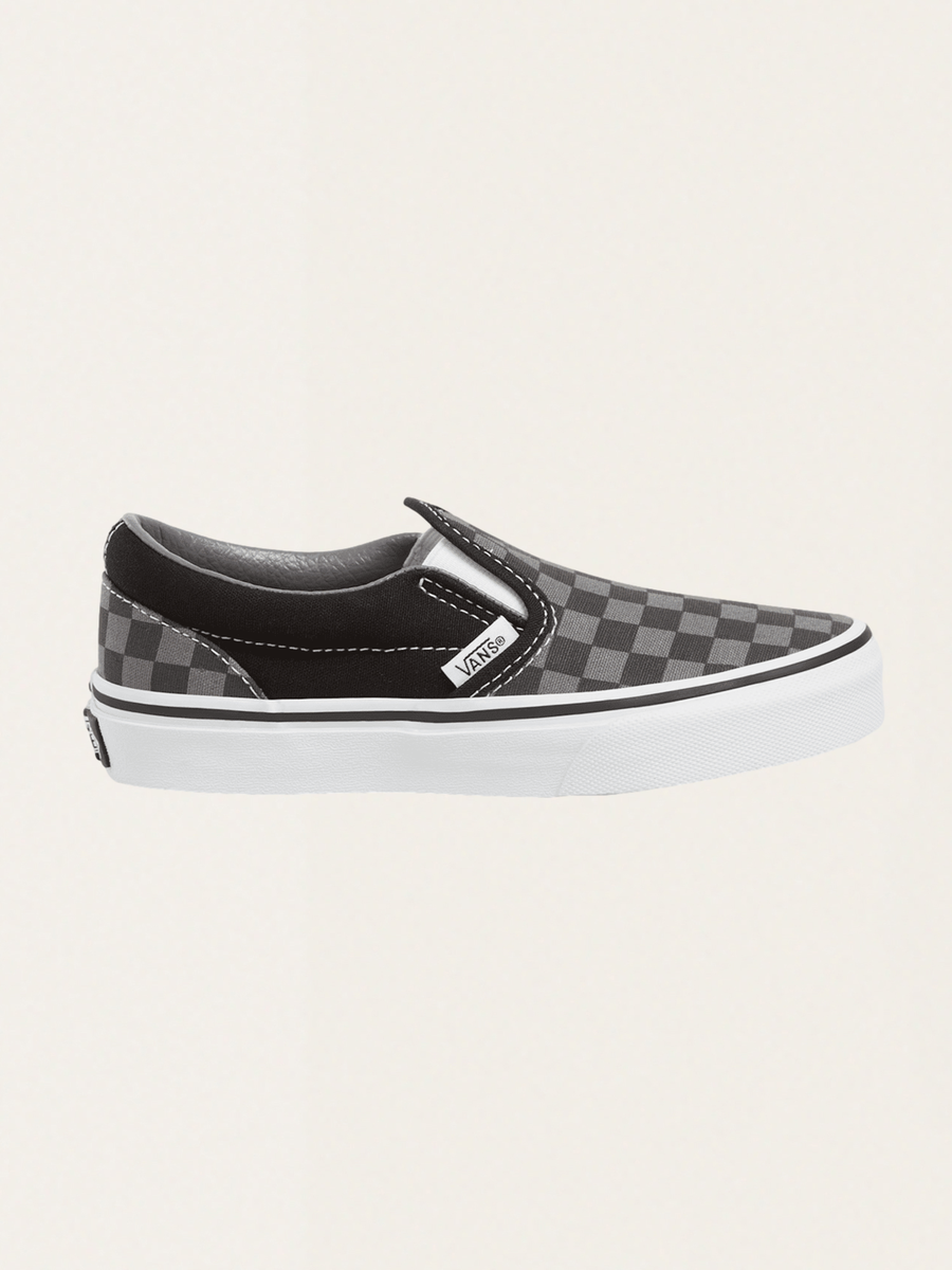 Slip-On Checkboarder Black