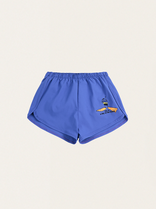Kids A Day At The Beach Swim Shorts