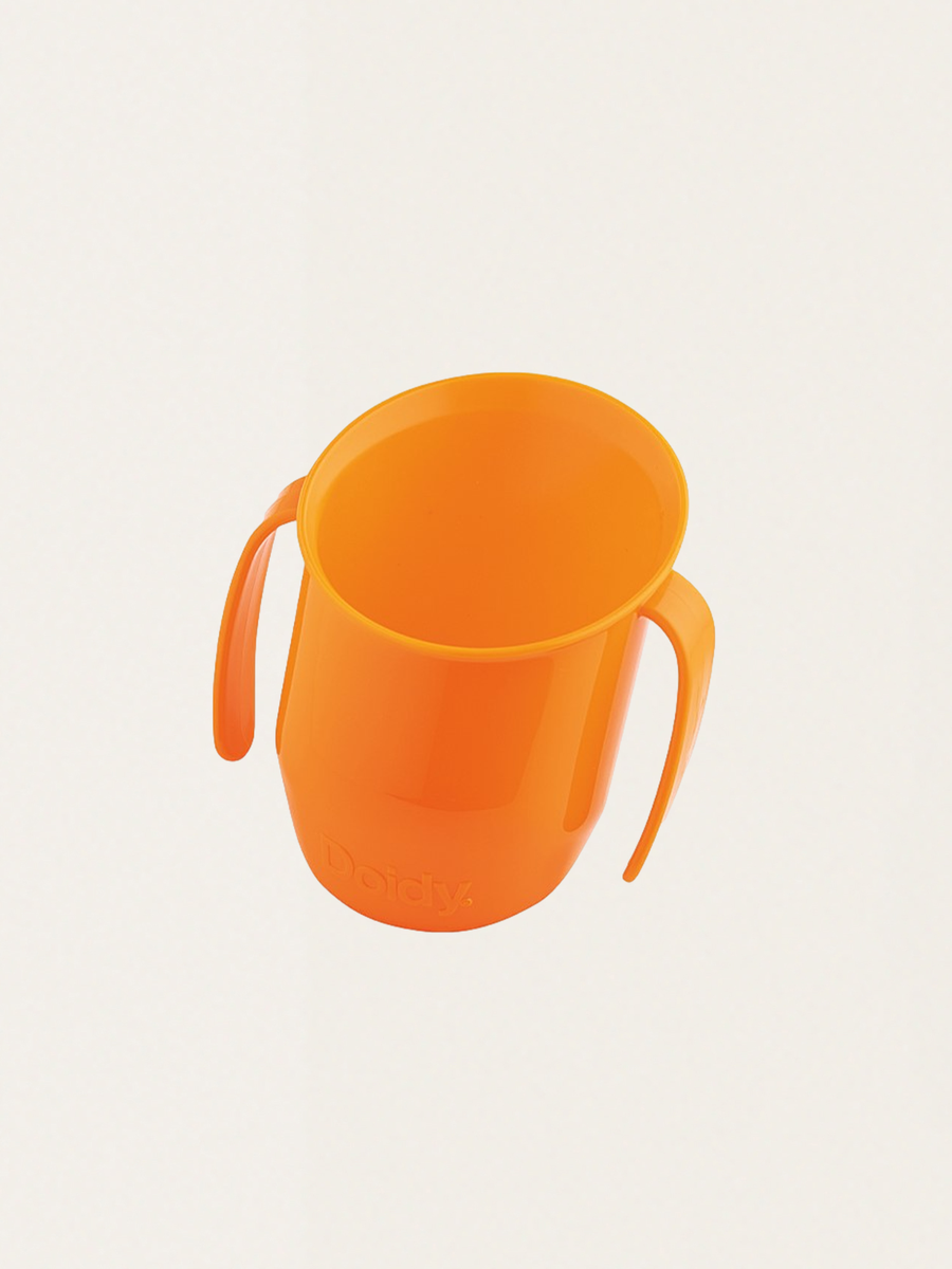Doidy-Becher, orange Lernbecher