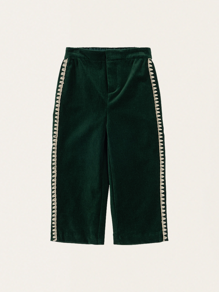 Elegant Rocky velvet trousers